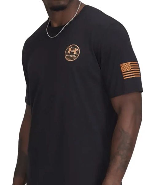 1389930-001 MEN'S UNDER ARMOUR FREEDOM BY 1775 SHORT-SLEEVE TEE