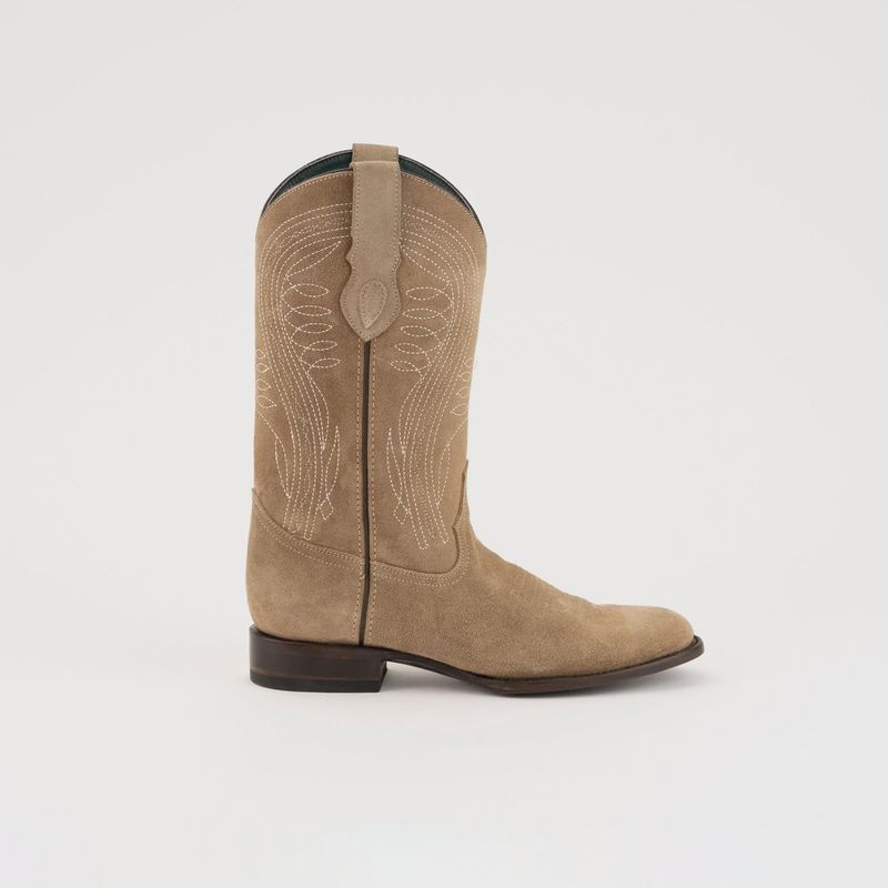 13411-41 MEN'S FERRINI ROUGHRIDER ROUND-TOE ROUGHOUT WESTERN BOOT