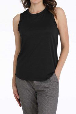 MSK7912001 WOMEN&#39;S CINCH BLACK ATHLETIC TANK