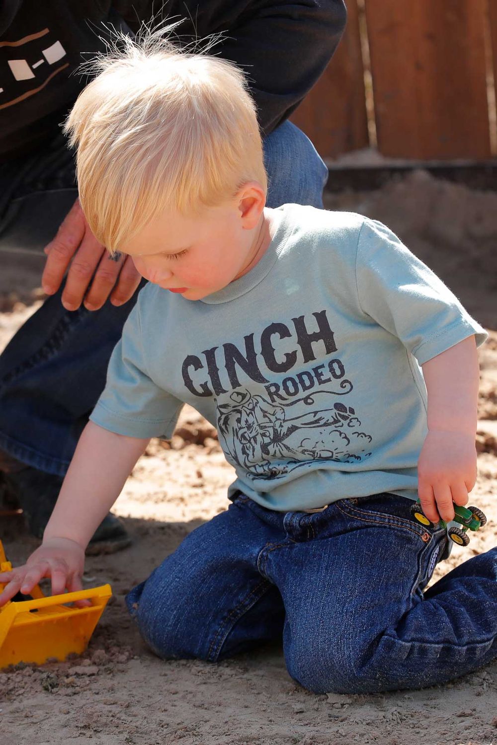 MTT7672059 INFANT BOY&#39;S CINCH GREEN SHORT-SLEEVE GRAPHIC TEE