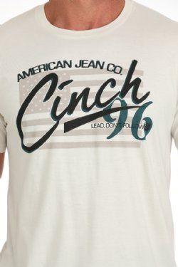 MTT1690670 MEN'S CINCH CREAM GRAPHIC SHORT-SLEEVE TEE