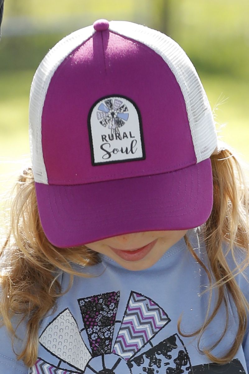 CCC0042032 GIRL&#39;S CRUEL GIRL &quot;RURAL SOUL&quot; TRUCKER CAP