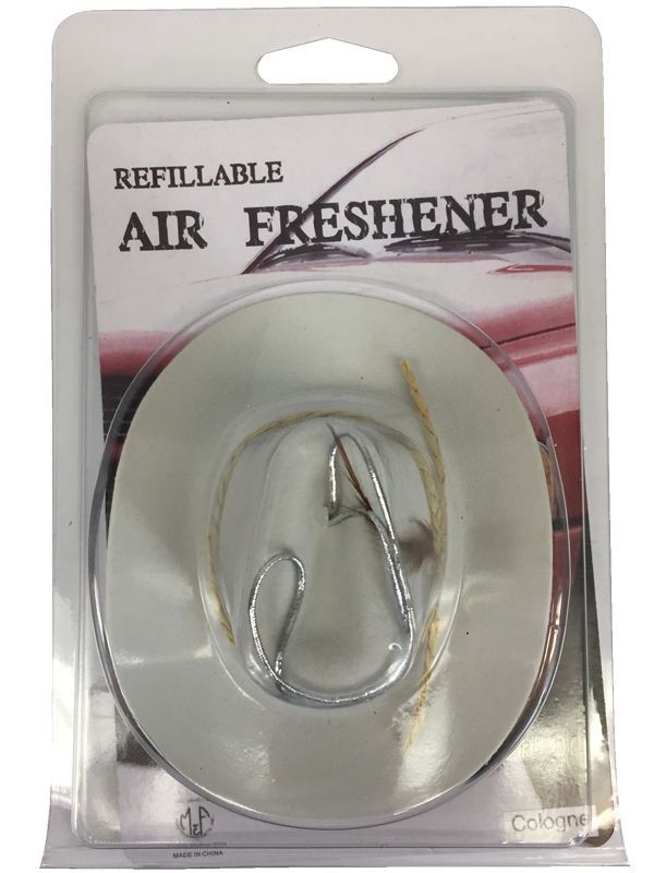 28500 COWBOY HAT AIR FRESHIE - COLOGNE