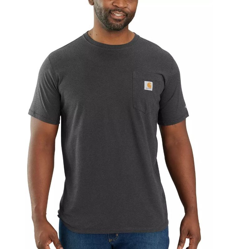 106652-CRH MEN&#39;S CARHARTT FORCE RELAXED FIT POCKET SHORT-SLEEVE T-SHIRT