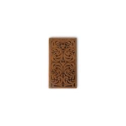 A3561244 ARIAT EMBOSSED LEATHER RODEO WALLET