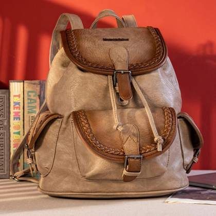 MWC-043AKH MONTANA WEST STONE WASH BACKBACK - KHAKI
