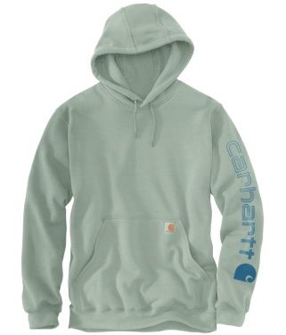 K288 GL3 MEN&#39;S CARHARTT LOOSE FIT MIDWEIGHT LOGO SLEEVE GRAPHIC HOODIE