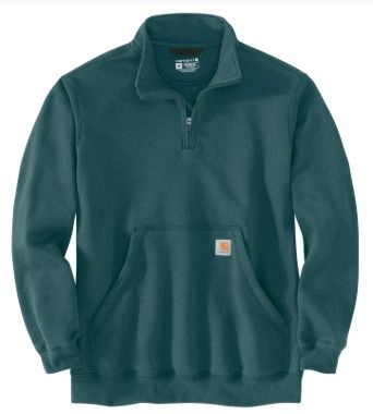 105294 GM2 MEN&#39;S CARHARTT LOOSE FIT MIDWEIGHT QUARTER-ZIP MOCK-NECK SWEATSHIRT