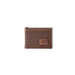 A3552402 ARIAT LOGO MONEY CLIP - BROWN