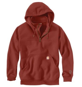 100617-RD1 MEN&#39;S CARHARTT RAIN DEFENDER® LOOSE FIT HEAVYWEIGHT QUARTER-ZIP HOODIE