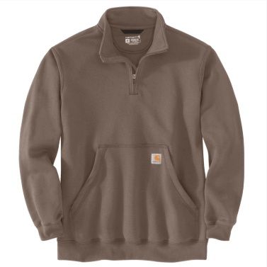 105294 BB9 MEN&#39;S CARHARTT LOOSE FIT MIDWEIGHT QUARTER-ZIP MOCK-NECK SWEATSHIRT