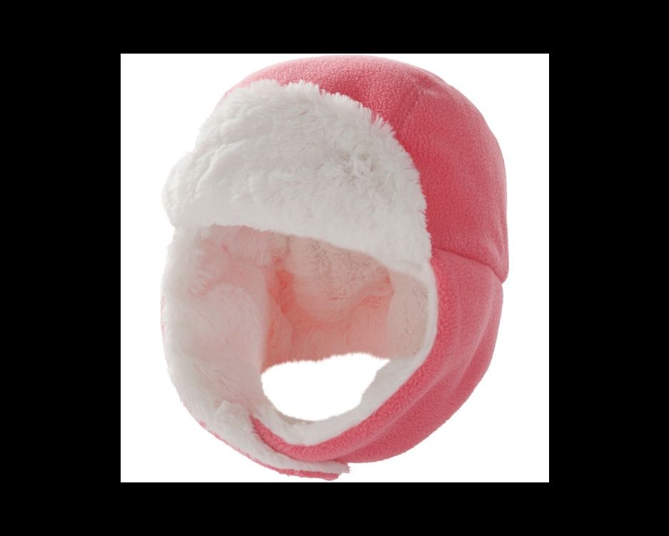 CB8989 CARHARTT FLEECE TRAPPER HAT - PINK LEMONADE