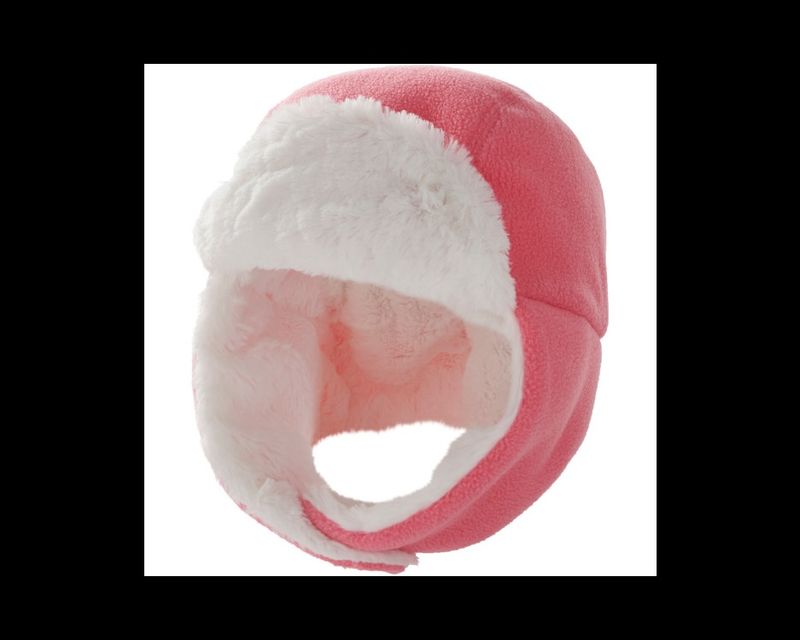 CB8989 CARHARTT FLEECE TRAPPER HAT - PINK LEMONADE