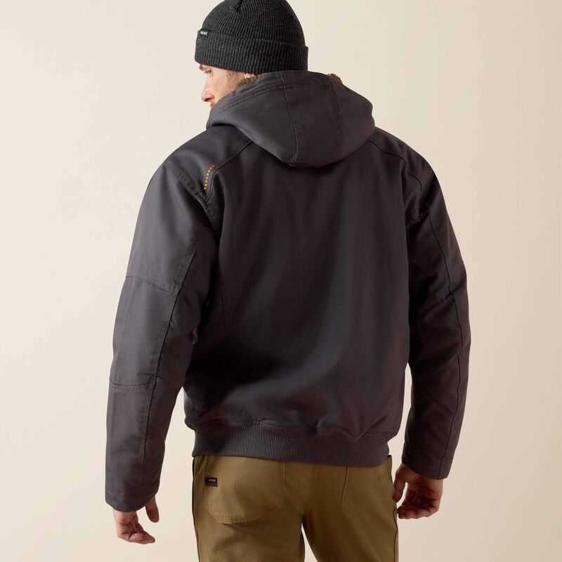 10023919 MEN'S ARIAT REBAR DURAVANCAS JACKET - REBAR GRAY