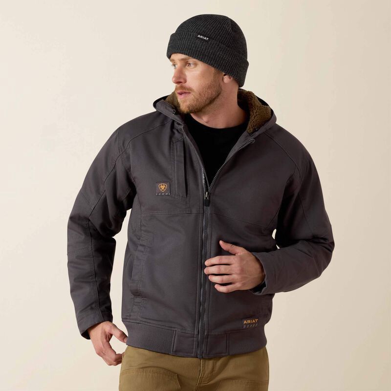 10023919 MEN&#39;S ARIAT REBAR DURAVANCAS JACKET - REBAR GRAY