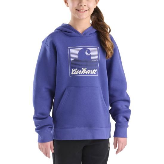 CA7130-H02 GIRL&#39;S CARHARTT GRAPHIC SWEATSHIRT