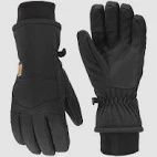 GL0811W WOMEN&#39;S CARHARTT STORM DEFENDER INSULATED SOFTSHELL GLOVE - BLACK