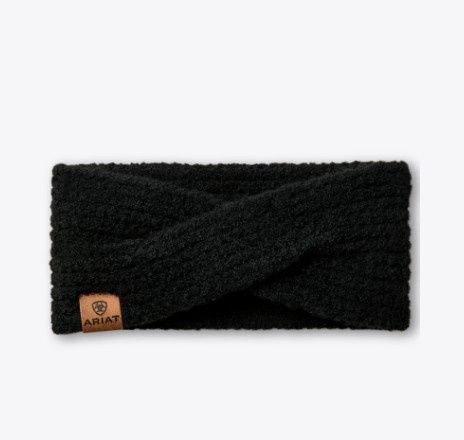10064027 WOMEN&#39;S ARIAT CHILTON HEADBAND - BLACK