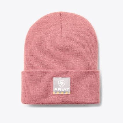 10053441 WOMEN&#39;S ARIAT REBAR BEANIE - RAISIN