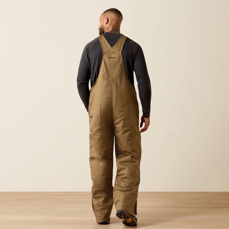 10032505 MEN'S ARIAT REBAR DURACANVAS STRETCH INSULATED BIB