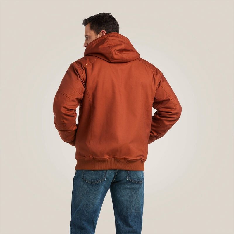 10037637 MEN'S ARIAT REBAR DURACANVAS JACKET - COPPER