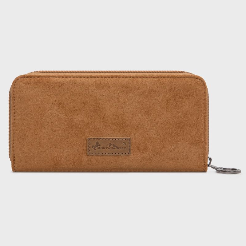 MW1341-W022 MONTANA WEST BOOT STITCH WALLET - BROWN