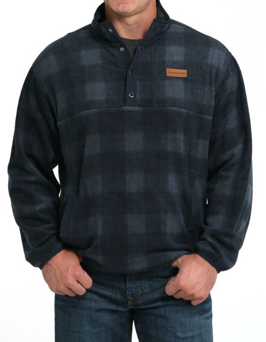 MWK1514028 MEN&#39;S CINCH NAVY POLAR FLEECE