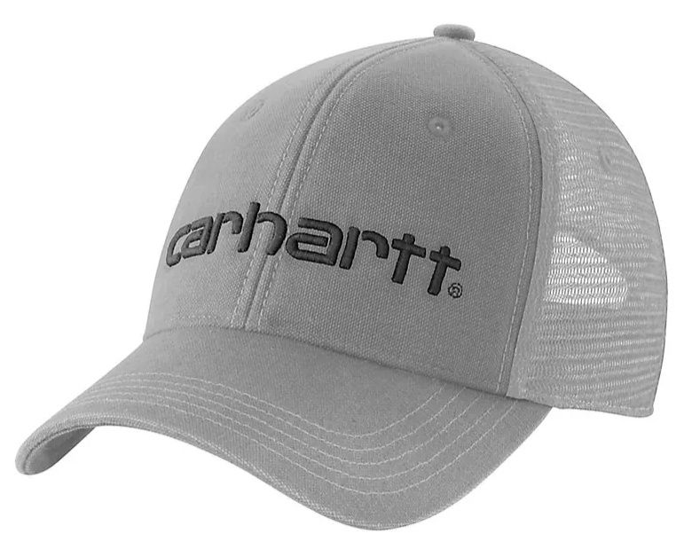 101195-E58 CARHARTT DUNMORE CANVAS MESH-BACK LOGO GRAPHIC CAP