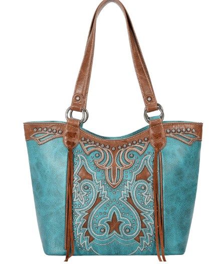 MW1137G-8005 MONTANA WEST CUT-OUT COLLECTION CONCEALED CARRY TOTE