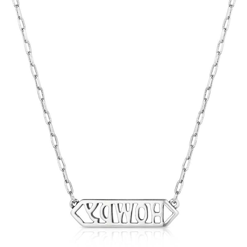 NC6203 MONTANA SILVERSMITHS HOWDY BAR NECKLACE