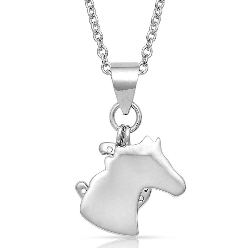 NC4763 MONTANA SILVERSMITHS HORSING AROUND CHARM NECKLACE