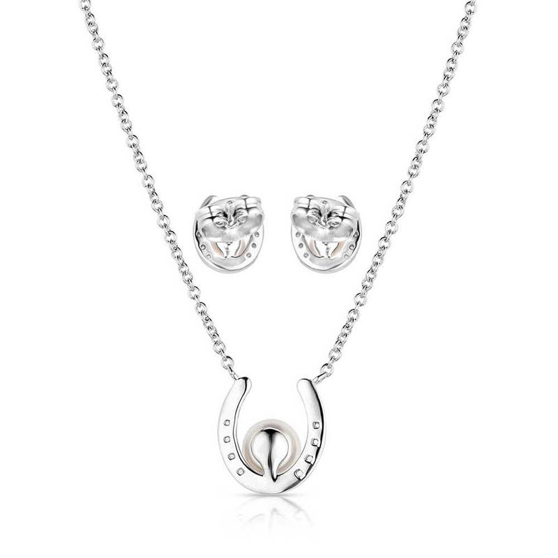 JS5847 MONTANA SILVERSMITHS DELICATE EMBRACE PEARL JEWELRY SET