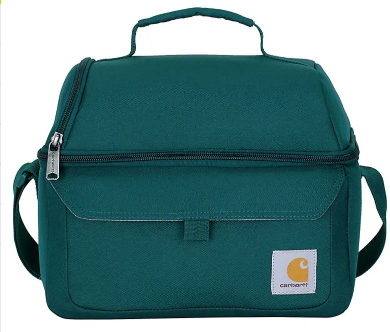 B000054631599 CARHARTT INSULATED 12 CAN TWO COMPARTMENT LUNCH COOLER B000054631599 CARHARTT INSULATED 12 CAN TWO COMPARTMENT LUNCH COOLER