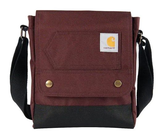 B000051361499 CARHARTT CROSSBODY SNAP BAG - PORT