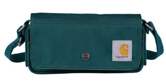 B000051231599 CARHARTT CROSSBODY HORIZONTAL BAG - GREEN