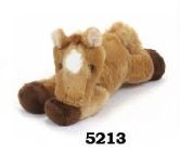 5213 8" PRANCER TAN HORSE PLUSH TOY