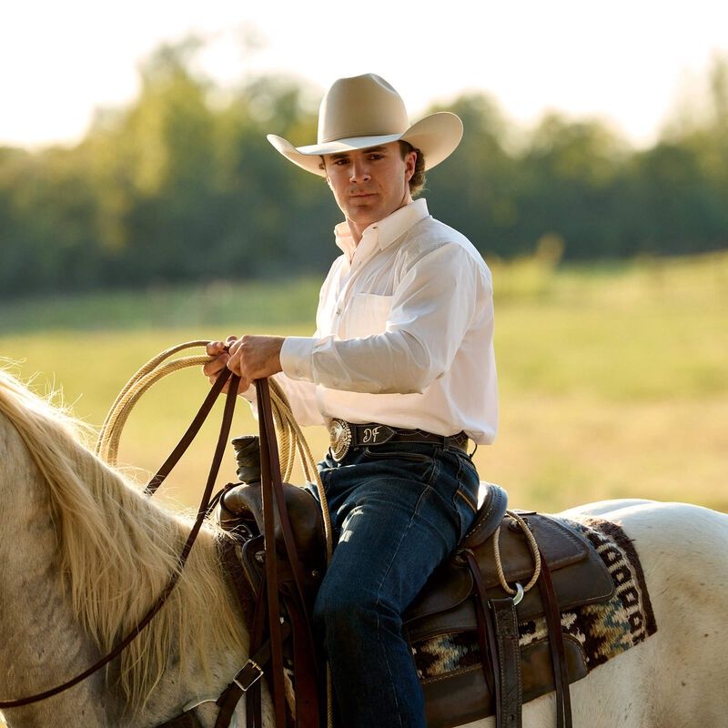 10072739 MEN'S ARIAT EVERYTHING CLASSIC FIT LONG-SLEEVE SHIRT - WHITE