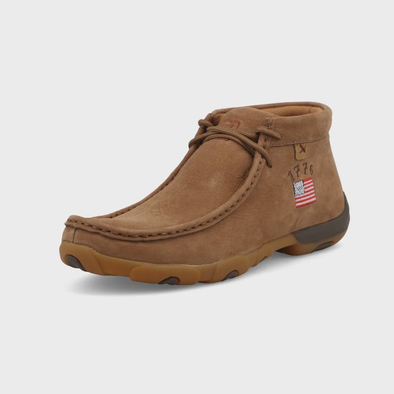 WDM0166 WOMEN'S TWISTED X "AMERICA'S 250 YEAR ANNIVERSARY" CHUKKA DRIVING MOCS