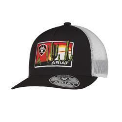 A300085701 ARIAT DESERT SCENE LOGO HAT