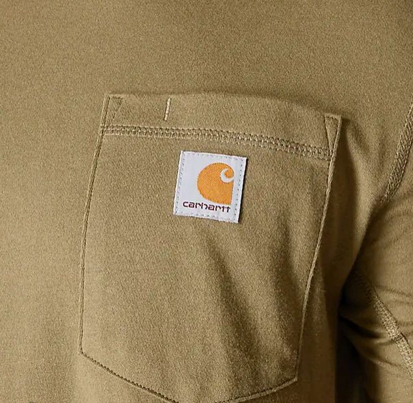 106652-A59 MEN'S CARHARTT FORCE RELAXED FIT POCKET SHORT-SLEEVE T-SHIRT
