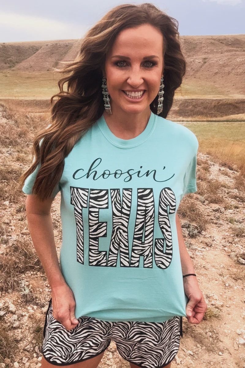 WOMEN'S STERLING KREEK "CHOOSIN' TEXAS" TEE