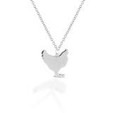 CHICK-PEN KELLY HERD CHICKEN PENDENT NECKLACE