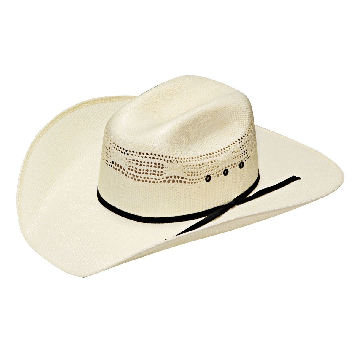 T71318 YOUTH TWISTER IVORY BANGORA COWBOOY HAT