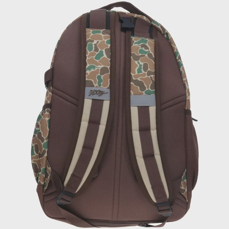 BP2603CABR HOOEY "OX" BROWN &amp; GREEN CAMO BACKPACK