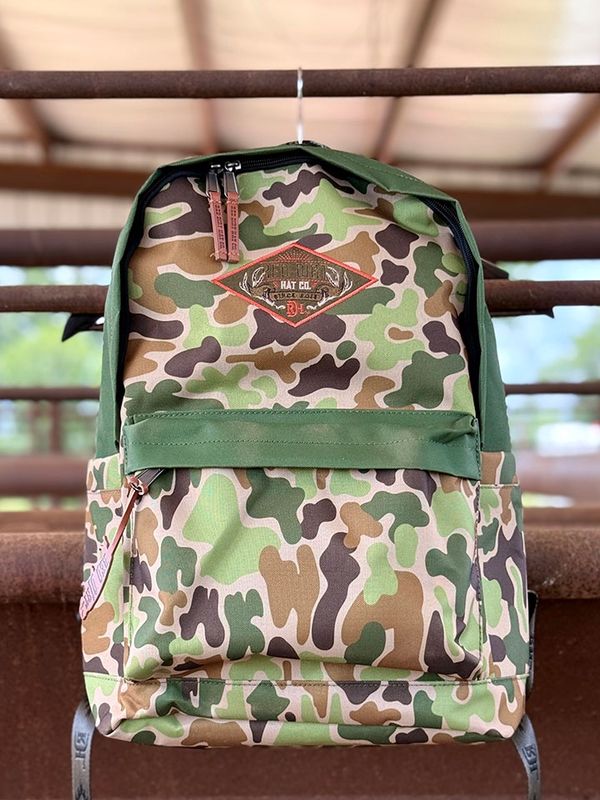2610279563 RED DIRT HAT CO. CAMO BACKPACK