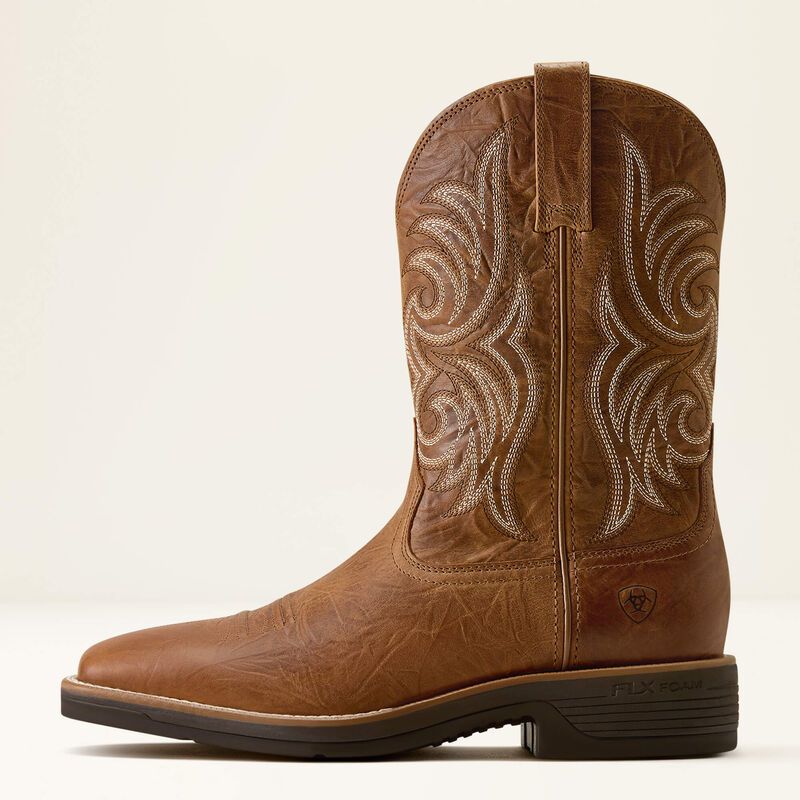 10080532 MEN'S ARIAT 11" SUNBAKED TAN "RANGER" SQUARE TOE WESTERN BOOT