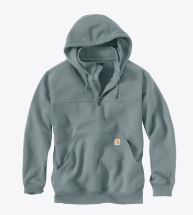 100617-HV6 MEN'S CARHARTT RAIN DEFENDER® LOOSE FIT HEAVYWEIGHT QUARTER-ZIP HOODIE