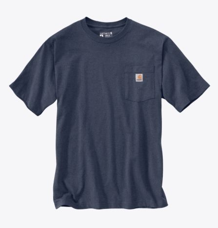 K87-HW4 MEN'S CARHARTT ICONIC K87 LOOSE FIT POCKET T-SHIRT