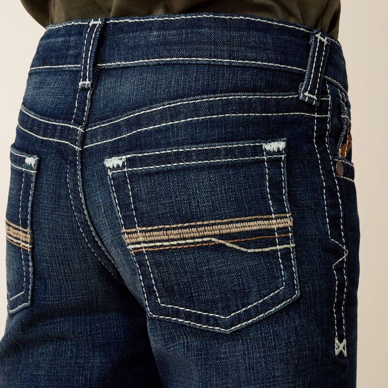 10080818 BOY'S ARIAT B5 SLIM KENNETH STRAIGHT LEG JEAN