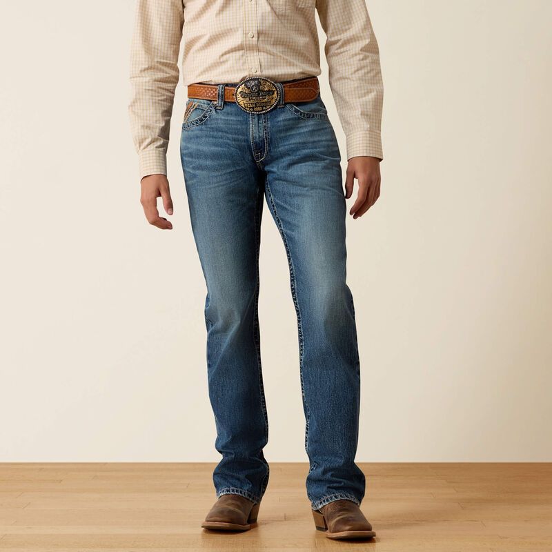 10080836 MEN'S ARIAT M4 RELAXED XAVIER BOOT CUT JEANS